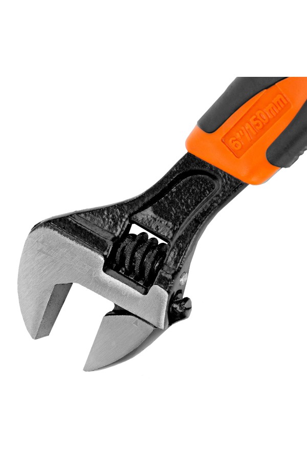 Ключ разводной, 150 мм, двухкомпонентная рукоятка Sparta