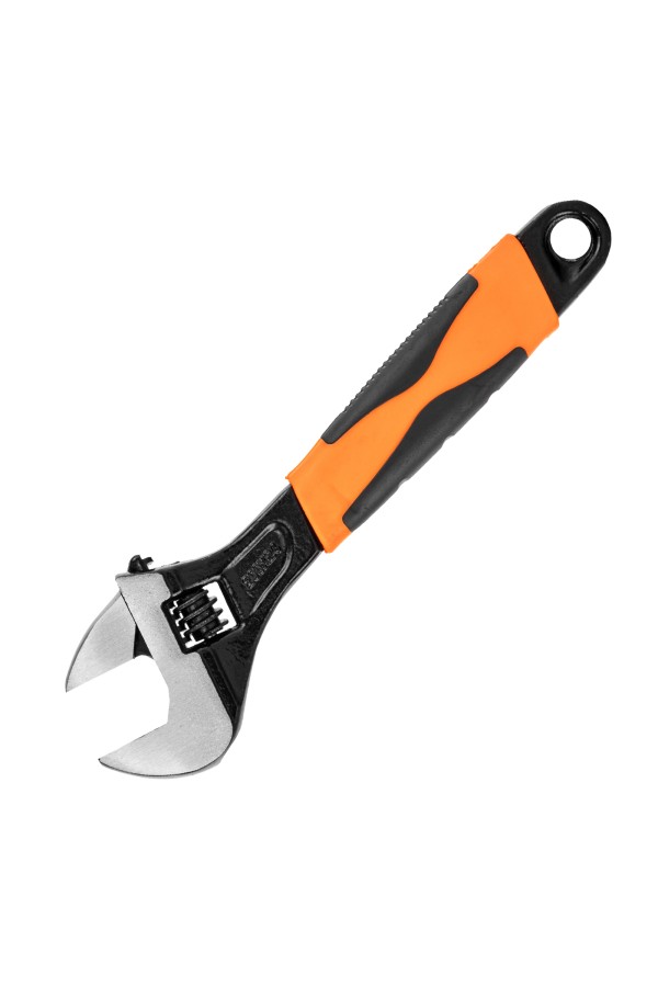 Ключ разводной, 200 мм, двухкомпонентная рукоятка Sparta