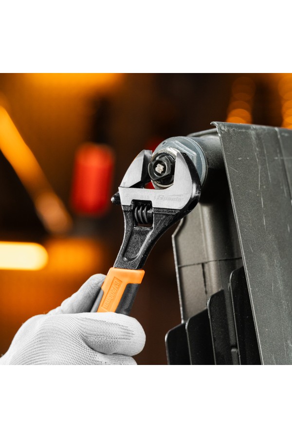 Ключ разводной, 200 мм, двухкомпонентная рукоятка Sparta