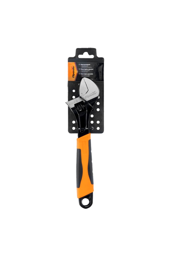 Ключ разводной, 250 мм, двухкомпонентная рукоятка Sparta