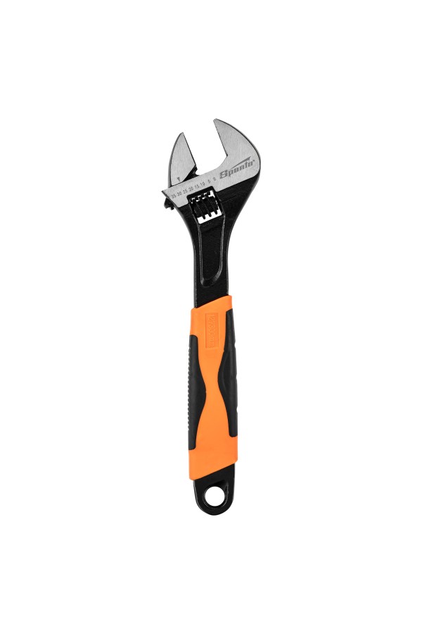 Ключ разводной, 300 мм, двухкомпонентная рукоятка Sparta