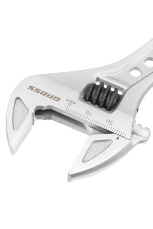 Ключ разводной, 200 мм, CrV, двухкомпонентная ручка Gross