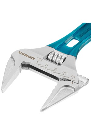 Ключ разводной, 160 мм, CrV, укороченная ручка Gross