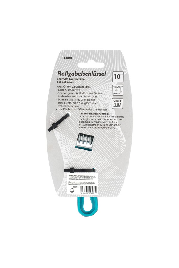 Ключ разводной, 160 мм, CrV, укороченная ручка Gross