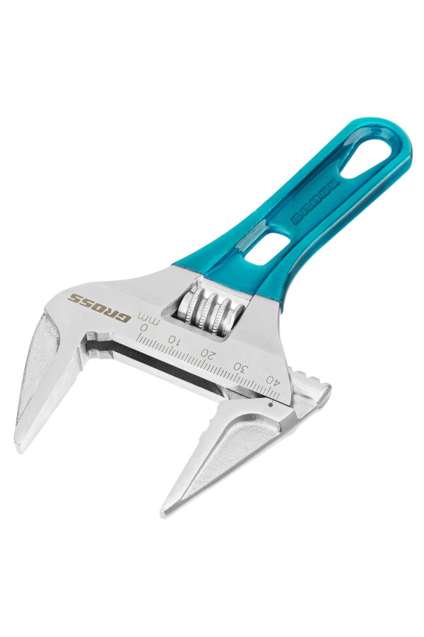 Ключ разводной, 160 мм, CrV, укороченная ручка Gross