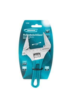 Ключ разводной, 160 мм, CrV, укороченная ручка Gross