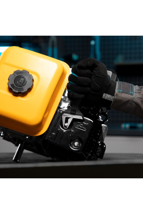 Ключ разводной, 150 мм, CrV, тонкие губки, защитные насадки Gross