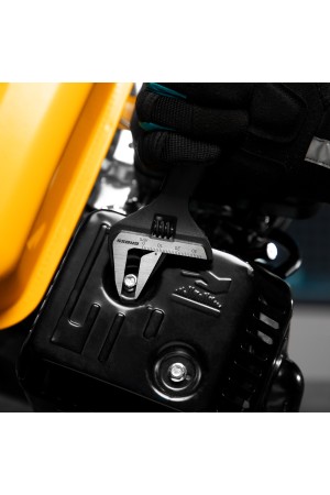 Ключ разводной, 150 мм, CrV, тонкие губки, защитные насадки Gross