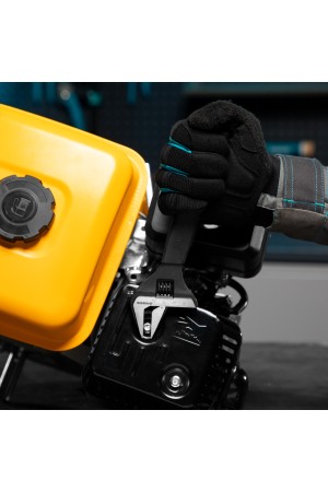 Ключ разводной, 200 мм, CrV, тонкие губки, защитные насадки Gross