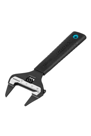 Ключ разводной, 150 мм, CrV, ультратонкие губки// Gross