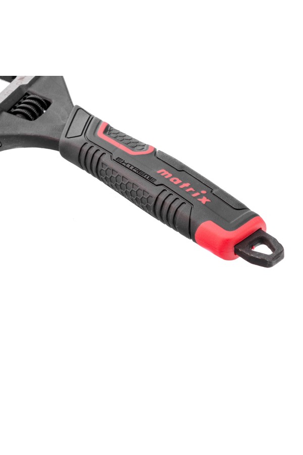 Ключ разводной, тонкие губки, фосфатированный, двухкомпонентная рукоятка, 200 мм, PRO Matrix