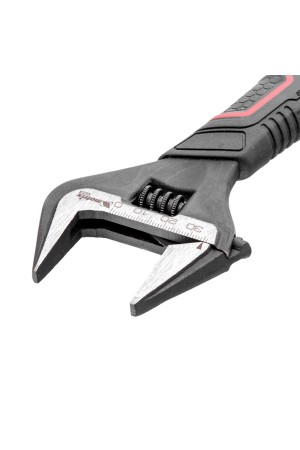 Ключ разводной, тонкие губки, фосфатированный, двухкомпонентная рукоятка, 250 мм, PRO Matrix