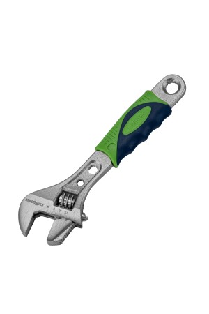 Ключ разводной, 150мм, переставная губка, 2-х комп. рукоятка Сибртех