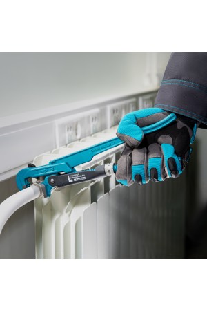 Ключ трубный рычажный 3/4, №0, цельнокованый, CrV, тип 