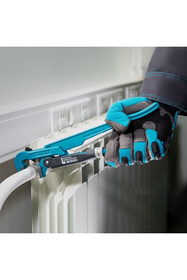 Ключ трубный рычажный 3/4, №0, цельнокованый, CrV, тип 