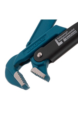 Ключ трубный рычажный 3/4, №0, цельнокованый, CrV, тип 