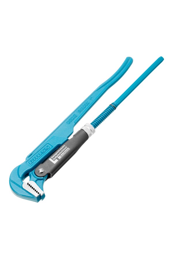 Ключ трубный рычажный 1, №1, цельнокованый, CrV, тип 