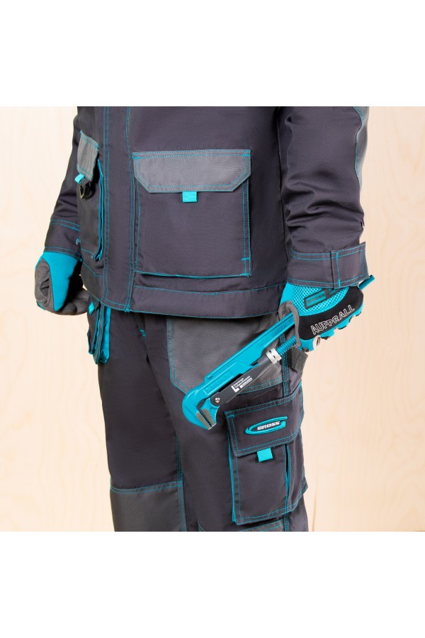 Ключ трубный рычажный 1, №1, цельнокованый, CrV, тип 