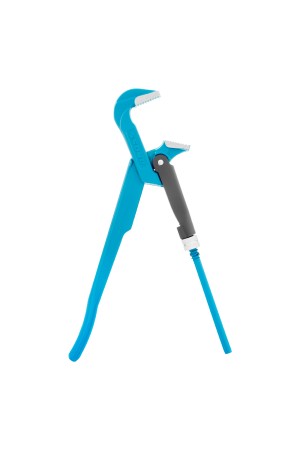 Ключ трубный рычажный 1, №1, цельнокованый, CrV, тип 