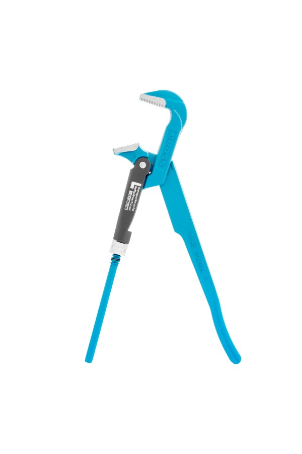 Ключ трубный рычажный 1, №1, цельнокованый, CrV, тип 