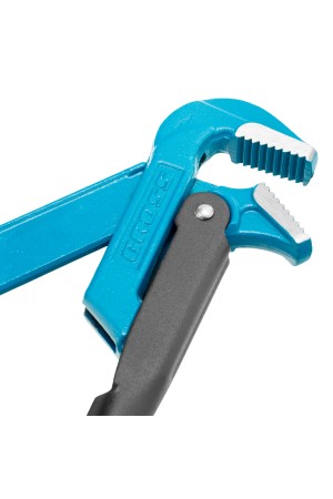 Ключ трубный рычажный 1, №1, цельнокованый, CrV, тип 