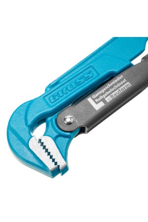 Ключ трубный рычажный 1, №1, цельнокованый, CrV, тип 