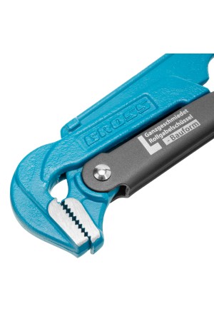 Ключ трубный рычажный 1.5, №2, цельнокованый, CrV, тип 