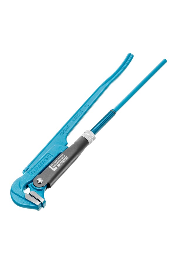 Ключ трубный рычажный 1.5, №2, цельнокованый, CrV, тип 