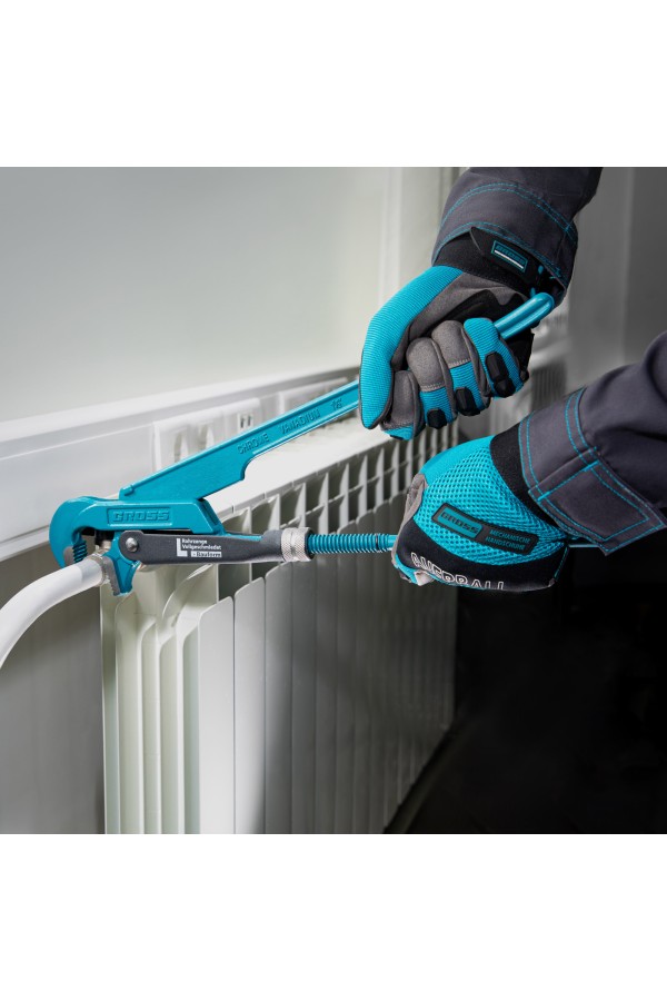 Ключ трубный рычажный 1.5, №2, цельнокованый, CrV, тип 