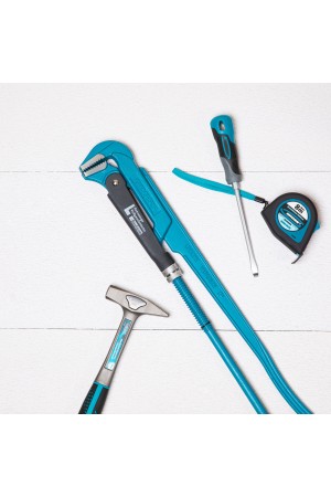 Ключ трубный рычажный 2, №3, цельнокованый, CrV, тип 