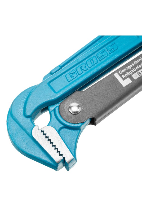 Ключ трубный рычажный 3, №4, цельнокованый, CrV, тип 