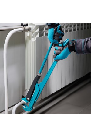 Ключ трубный рычажный 3, №4, цельнокованый, CrV, тип 