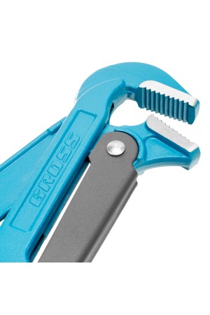 Ключ трубный рычажный 3, №4, цельнокованый, CrV, тип 