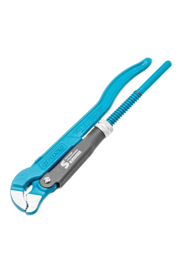 Ключ трубный рычажный, №0, 0.5, цельнокованый, CrV, тип 