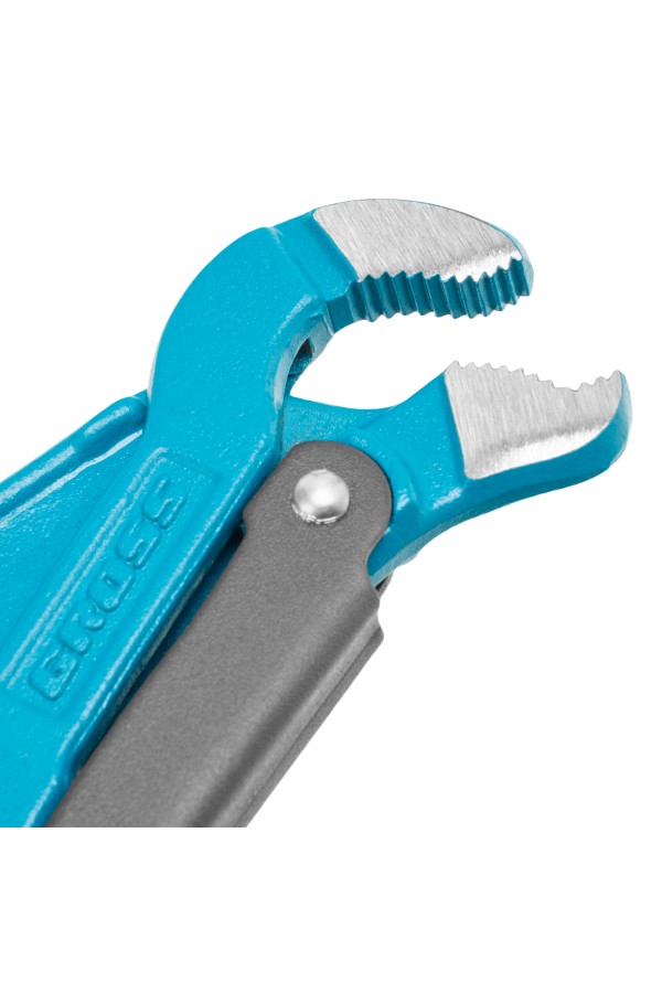 Ключ трубный рычажный, №0, 0.5, цельнокованый, CrV, тип 