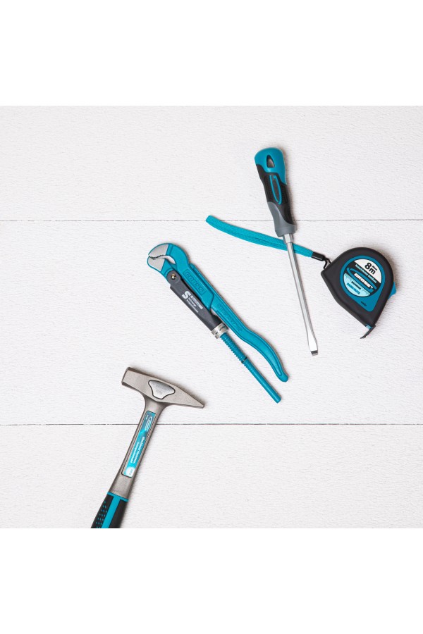 Ключ трубный рычажный, №0, 0.5, цельнокованый, CrV, тип 