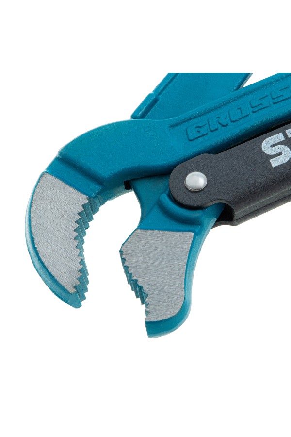 Ключ трубный рычажный 1, №1, цельнокованый, CrV, тип 