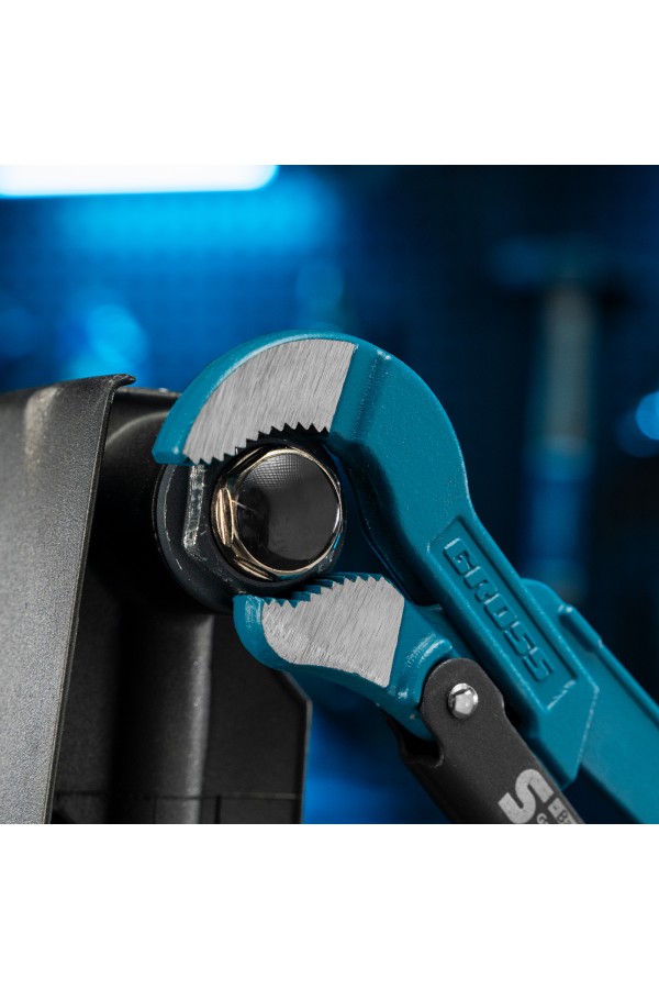 Ключ трубный рычажный 1, №1, цельнокованый, CrV, тип 