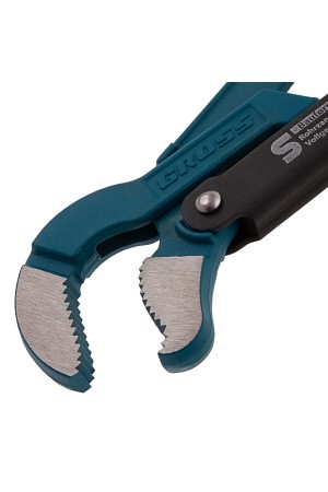 Ключ трубный рычажный 1.5, №2, цельнокованый, CrV, тип 