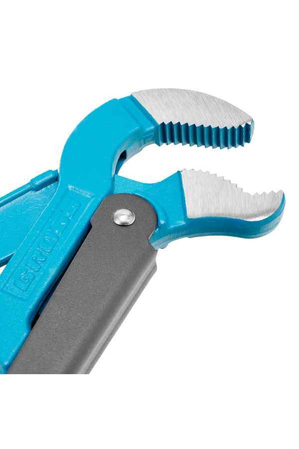 Ключ трубный рычажный 2, №3, цельнокованый, CrV, тип 