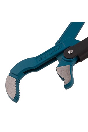 Ключ трубный рычажный 2, №3, цельнокованый, CrV, тип 