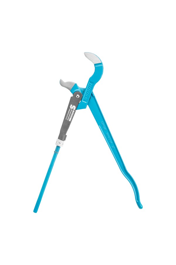 Ключ трубный рычажный 2, №3, цельнокованый, CrV, тип 