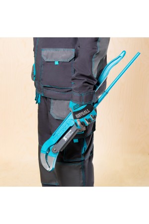 Ключ трубный рычажный 3, №4, цельнокованый, CrV, тип 