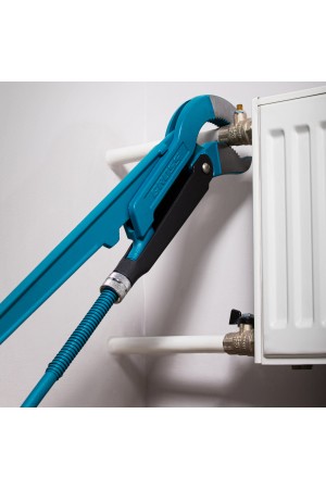 Ключ трубный рычажный 3, №4, цельнокованый, CrV, тип 