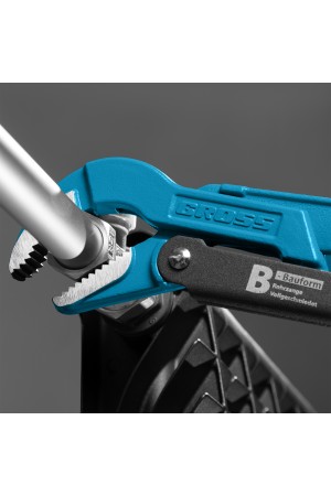 Ключ трубчатый рычажный 1, №1, цельнокованый, CrV, тип 