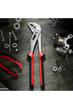 Клещи переставные Nickel (белый) 250 мм, хром-ванадий, двухкомпонентные рукоятки Matrix