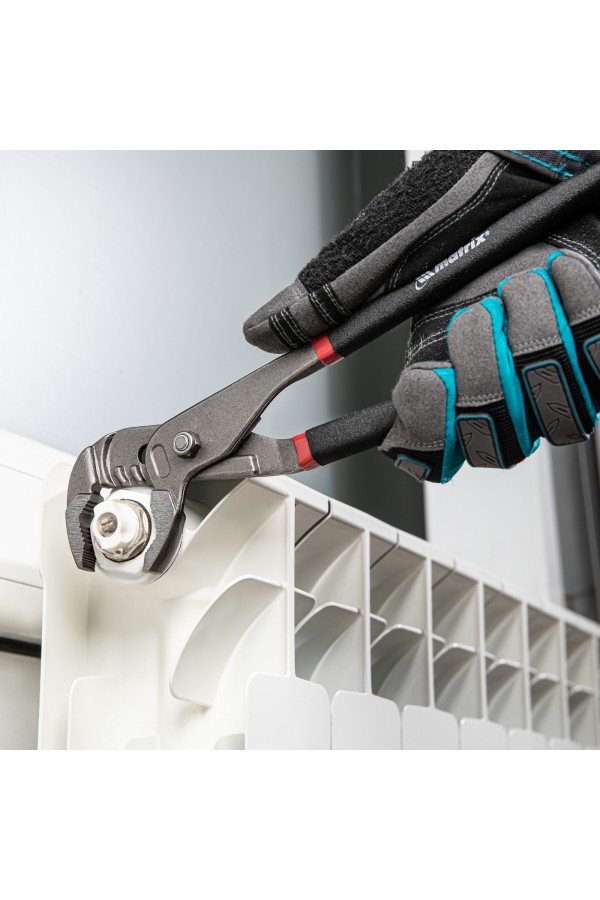 Клещи, 250 мм, переставные, обливные рукоятки Matrix