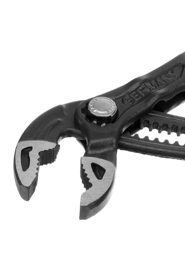 Клещи переставные, кнопочный механизм, обливные рукоятки, 180 мм Gross