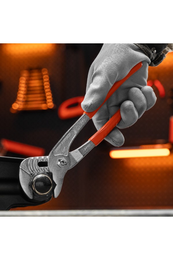 Клещи, 250 мм, переставные, рукоятки ПВХ Sparta