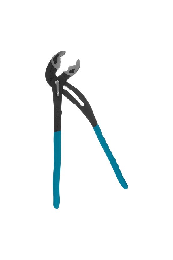 Клещи переставные, кнопочный механизм, обливные рукоятки, 400 мм Gross